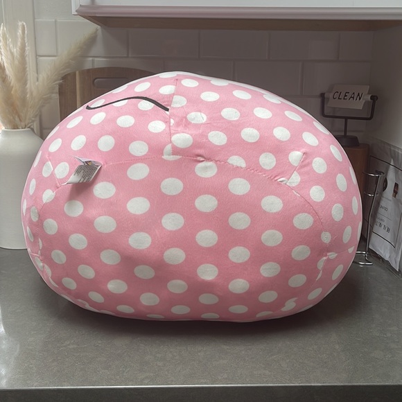 Minnie Mouse Pink Polka Dot Bow Disney Squishmallow 16” - Picture 3 of 4